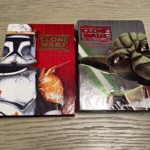 Star Wars "THE CLONE WARS" The Complete Season 1 & 2 Animated